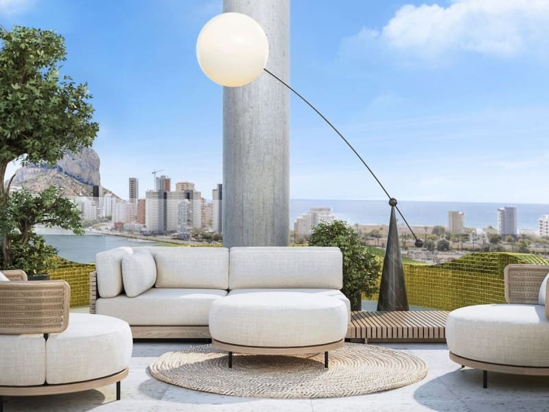 3 slaapkamer Flat te koop in Calpe / Calp met zwembad - € 625.000 (Ref: 9853988)