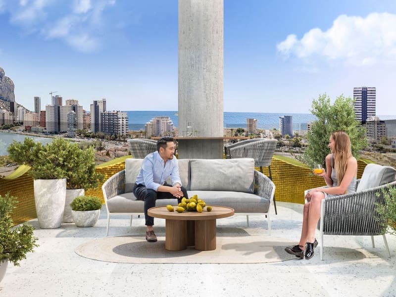 3 slaapkamer Flat te koop in Calpe / Calp met zwembad - € 625.000 (Ref: 9853988)