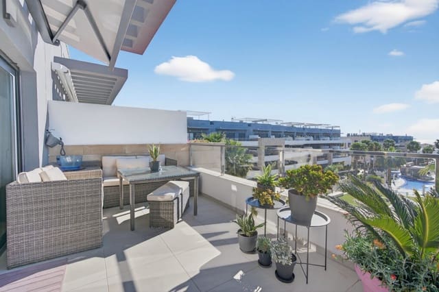 2 makuuhuone Kattohuoneisto myytävänä paikassa Playa Flamenca, Orihuela mukana uima-altaan 
autotalli - 499 000 € (Ref: 9854206)