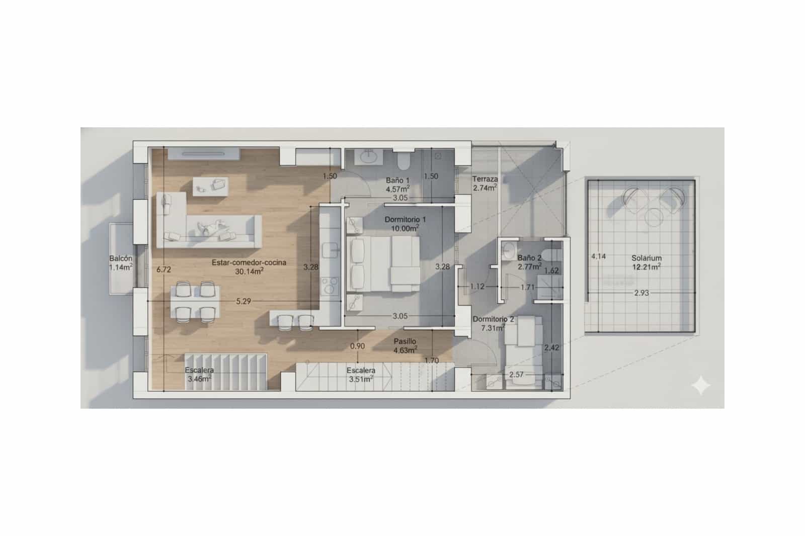 2 soverom Leilighet til salgs i Alicante by - € 349 000 (Ref: 9854232)