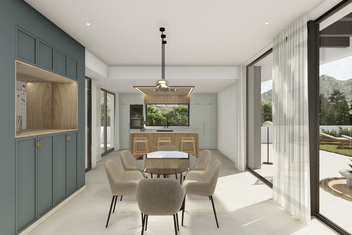 3 soveværelse Villa til salg i Polop med swimmingpool garage - € 755.000 (Ref: 9874425)