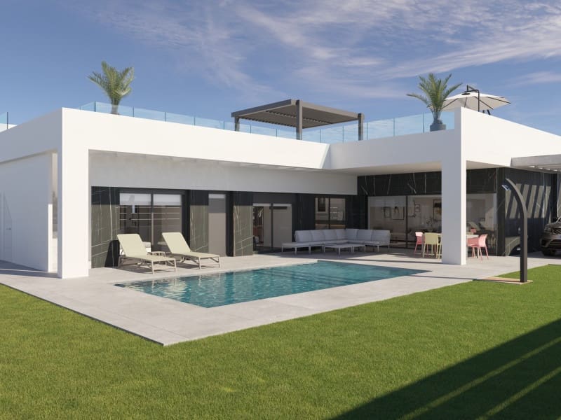 3 chambre Villa/Maison à vendre à Algorfa avec piscine garage - 445 000 € (Ref: 9874506)
