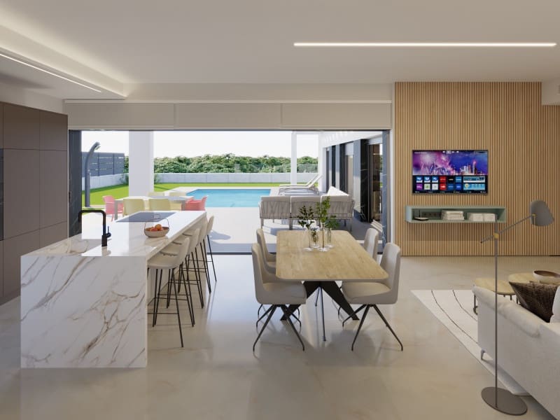 3 chambre Villa/Maison à vendre à Algorfa avec piscine garage - 445 000 € (Ref: 9874506)
