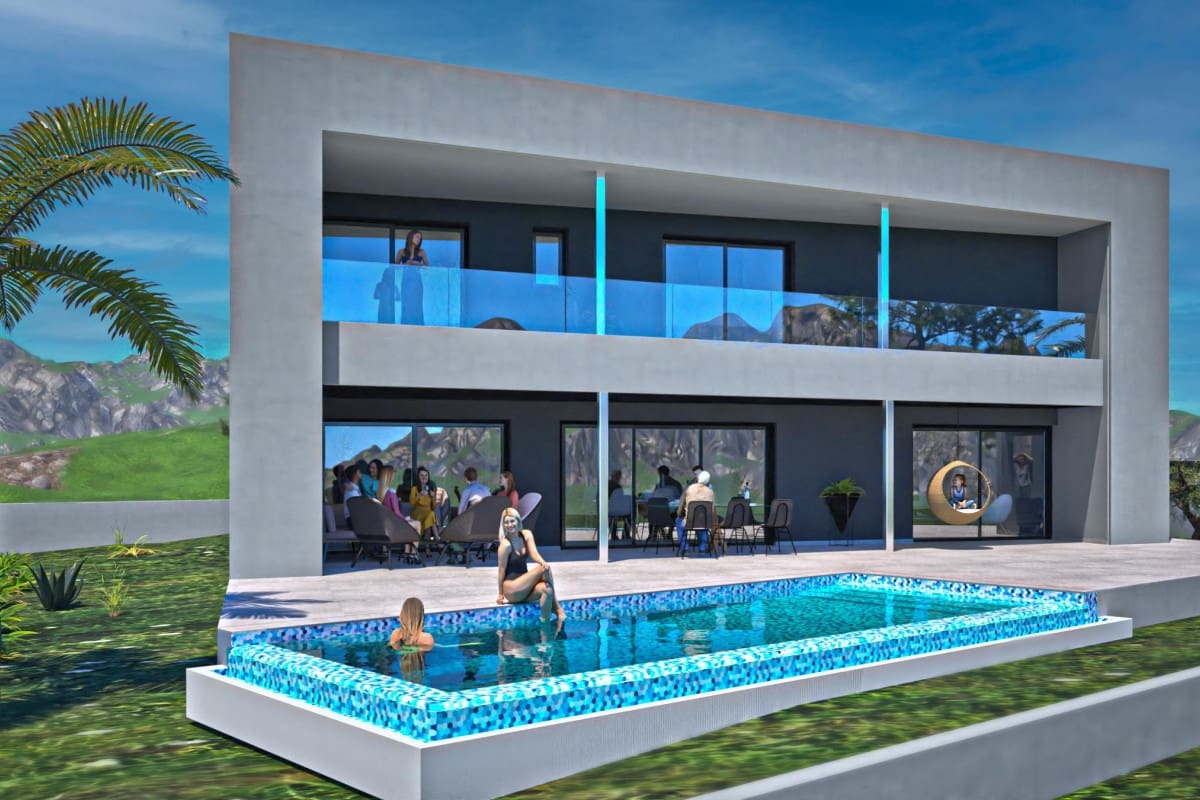3 bedroom Villa for sale in La Nucia with pool - € 865,000 (Ref: 9874567)