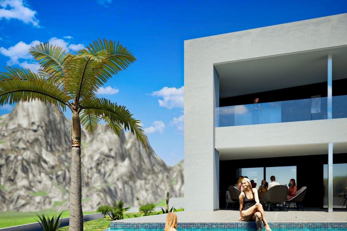3 bedroom Villa for sale in La Nucia with pool - € 865,000 (Ref: 9874567)