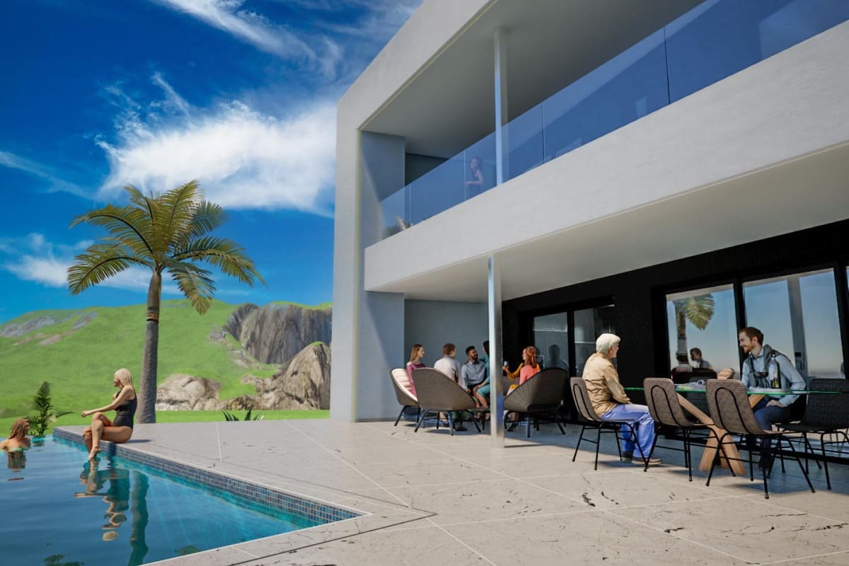 3 bedroom Villa for sale in La Nucia with pool - € 865,000 (Ref: 9874567)