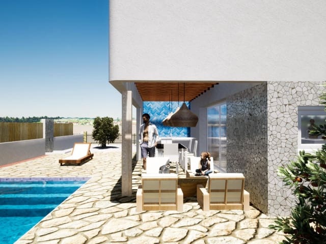 3 sovrum Villa till salu i Pueblo - Urbanizaciones, Alfaz del Pi / L'Alfàs del Pi med pool - 691 000 € (Ref: 9874568)