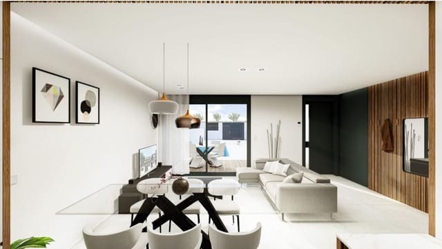 3 soveværelse Villa til salg i Pilar de la Horadada ciudad, Pilar de la Horadada med swimmingpool garage - € 385.000 (Ref: 9874650)