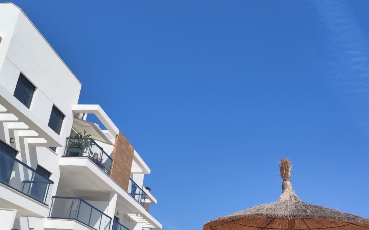 2 Zimmer Strandapartment zu verkaufen in El Mojon mit Pool Garage - 319.500 € (Ref: 10021356)