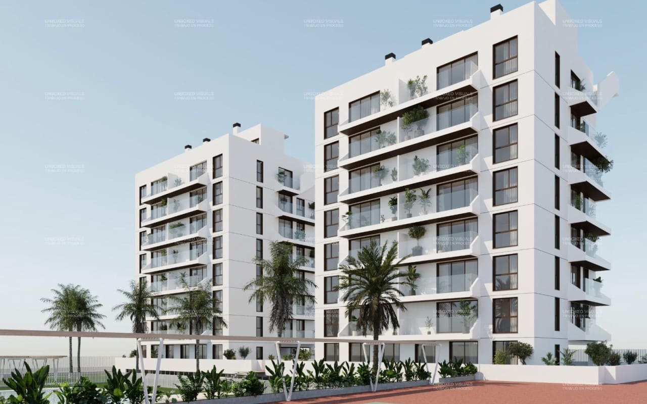 Ático de 2 habitaciones en Guardamar del Segura en venta con piscina - 315.000 € (Ref: 10021464)