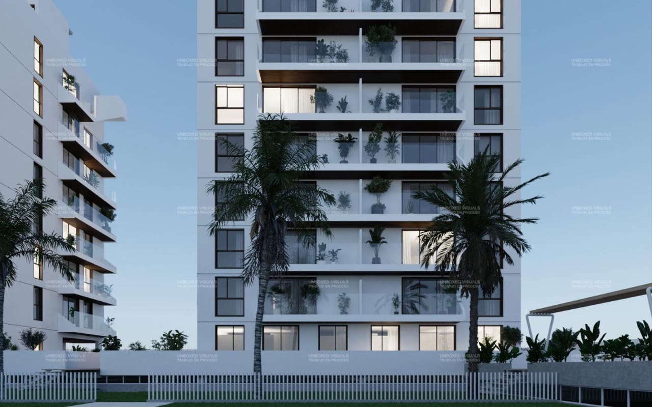 Ático de 2 habitaciones en Guardamar del Segura en venta con piscina - 315.000 € (Ref: 10021464)