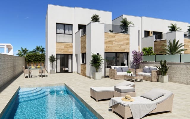 3 Zimmer Villa zu verkaufen in La Marina, Elche / Elx mit Pool Garage - 395.000 € (Ref: 10021468)