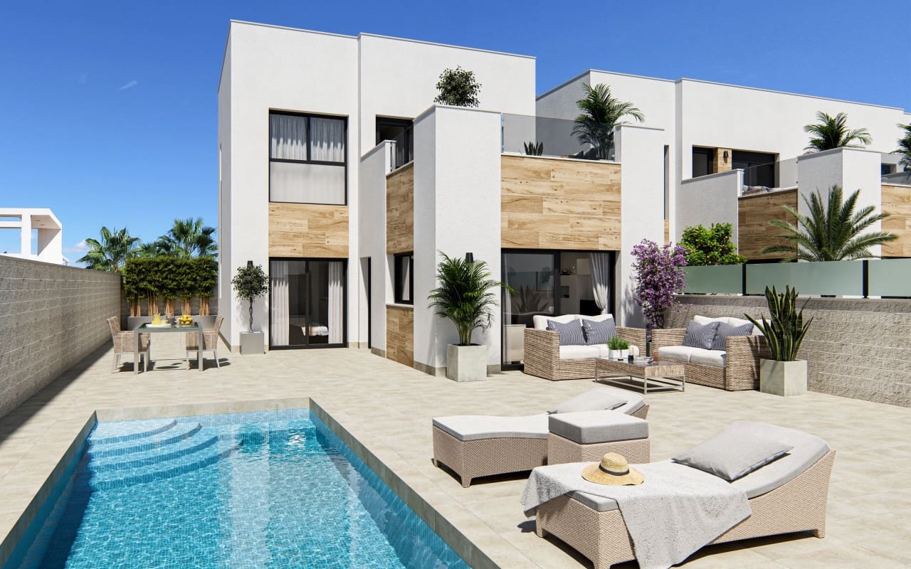 3 Zimmer Villa zu verkaufen in La Marina mit Pool Garage - 395.000 € (Ref: 10021468)