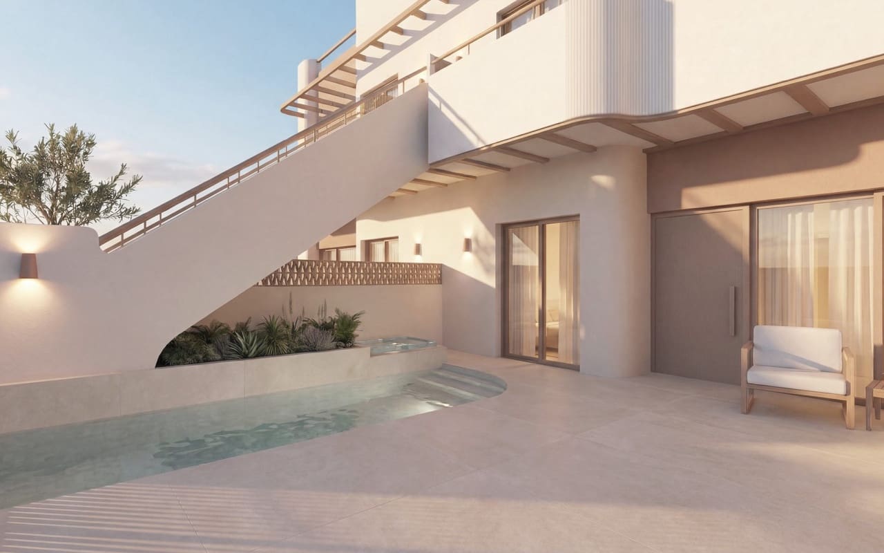 2 chambre Maison de Ville à vendre à Pilar de la Horadada avec piscine garage - 299 900 € (Ref: 10021475)
