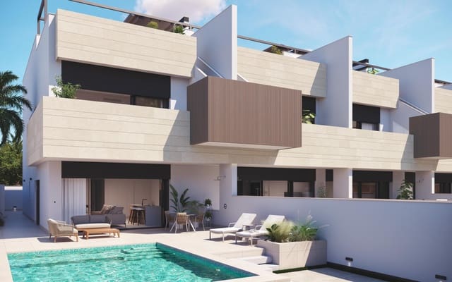 3 soveværelse Byhus til salg i Pilar de la Horadada ciudad, Pilar de la Horadada med swimmingpool - € 439.000 (Ref: 10021478)