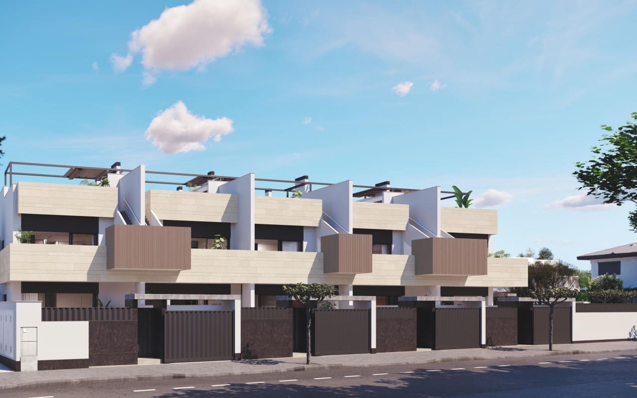 3 soveværelse Byhus til salg i Pilar de la Horadada med swimmingpool - € 439.000 (Ref: 10021478)