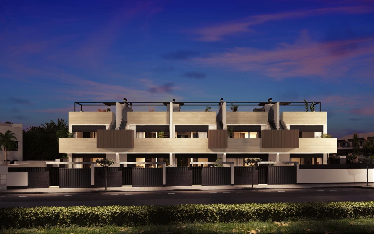 3 soveværelse Byhus til salg i Pilar de la Horadada med swimmingpool - € 439.000 (Ref: 10021478)