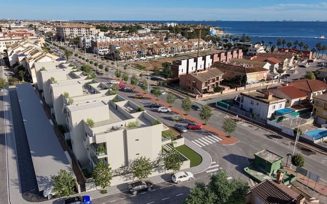 Ático de 3 habitaciones en Los Narejos - Punta Calera, Los Alcázares en venta con piscina - 479.000 € (Ref: 10021480)