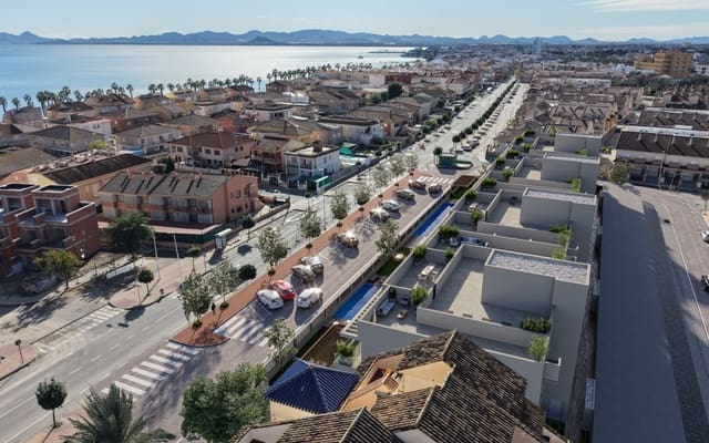 Ático de 3 habitaciones en Los Narejos - Punta Calera, Los Alcázares en venta con piscina - 479.000 € (Ref: 10021480)