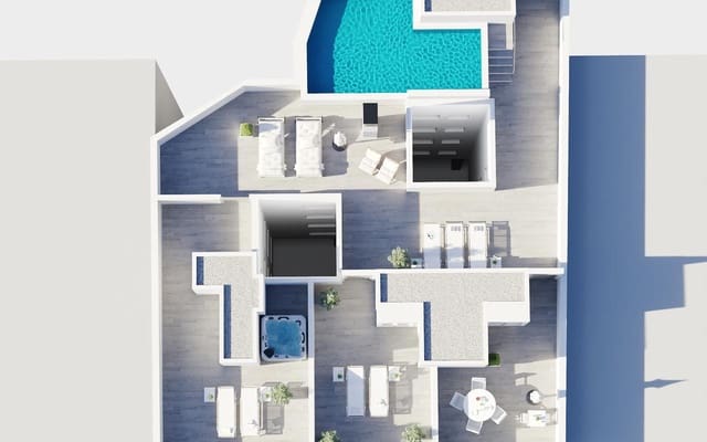 Apartamento Playa de 2 habitaciones en Centro - Muelle Pesquero, Torrevieja en venta con piscina - 299.000 € (Ref: 10021494)
