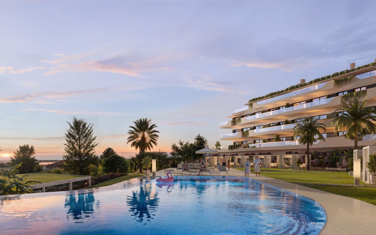 2 soveværelse Penthouse til salg i Las Lagunas de Mijas med swimmingpool - € 880.000 (Ref: 9046519)
