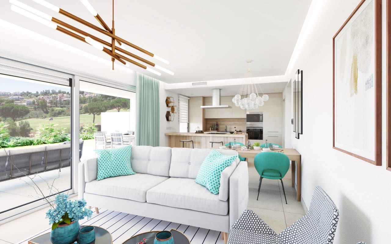 2 chambre Appartement à vendre à Mijas avec piscine - 450 000 € (Ref: 9046523)