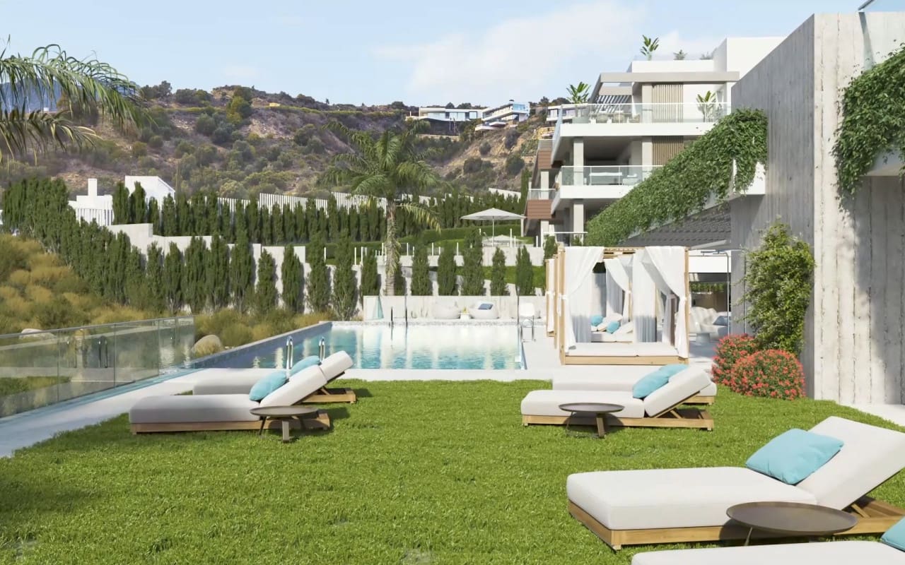 3 sypialnia Penthouse na sprzedaż w Marbella z basenem - 1 150 000 € (Ref: 9046524)