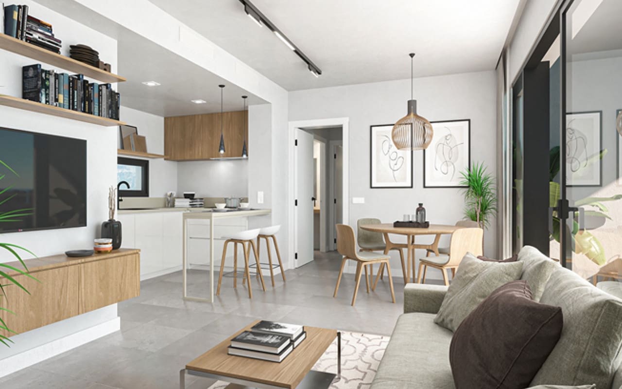 2 soveværelse Penthouse til salg i Benidorm med swimmingpool - € 486.900 (Ref: 9046545)