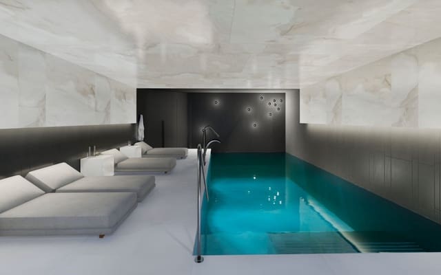 1 slaapkamer Penthouse te koop in Pueblo, Calpe / Calp met zwembad - € 413.470 (Ref: 9046611)