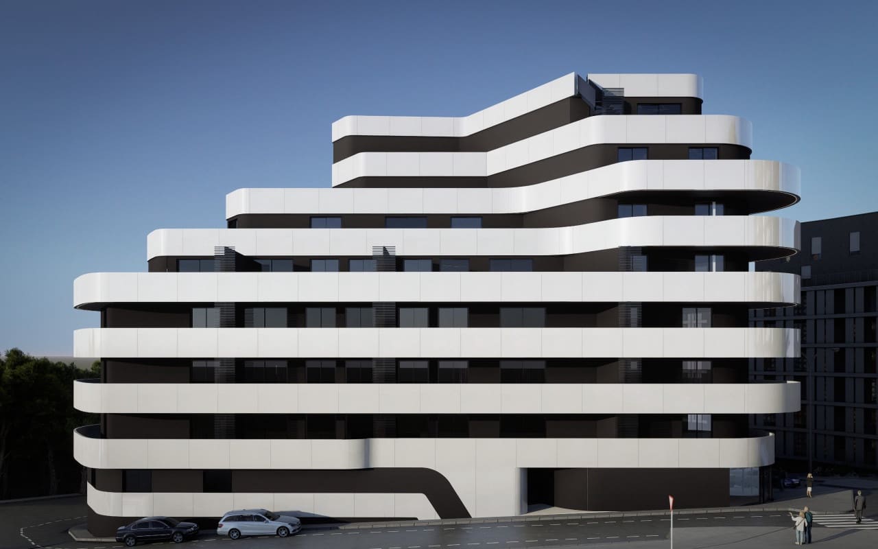 1 sypialnia Penthouse na sprzedaż w Calpe / Calp z basenem - 413 470 € (Ref: 9046611)