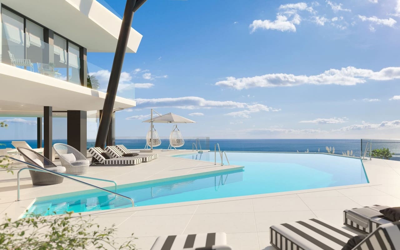 2 soveværelse Lejlighed til salg i Fuengirola med swimmingpool - € 822.000 (Ref: 9046634)