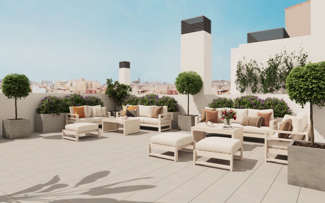 2 slaapkamer Appartement te koop in Malaga stad met zwembad - € 528.000 (Ref: 9046650)