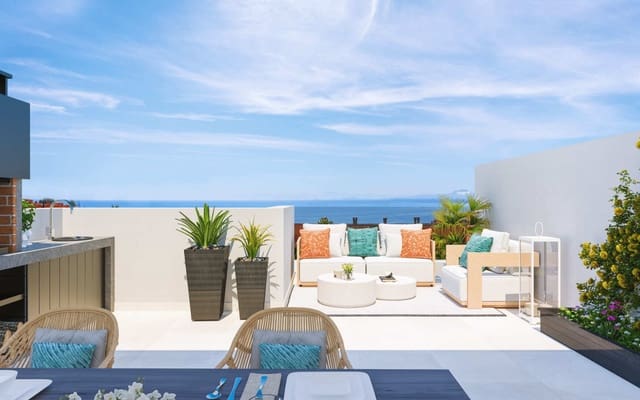 3 soveværelse Byhus til salg i Chullera, Manilva med swimmingpool - € 595.000 (Ref: 9046664)