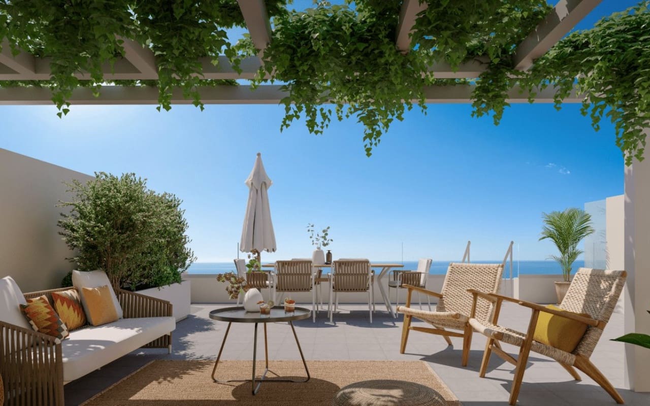 2 soveværelse Penthouse til salg i Benalmadena med swimmingpool - € 356.300 (Ref: 9046669)