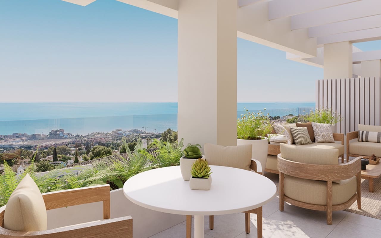 2 soveværelse Penthouse til salg i Benalmadena med swimmingpool - € 356.300 (Ref: 9046669)
