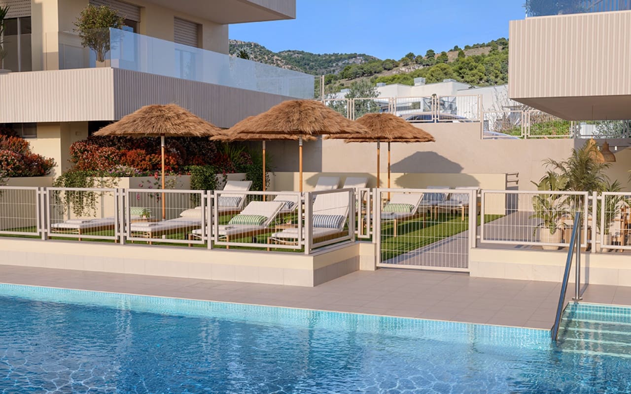 2 soveværelse Penthouse til salg i Benalmadena med swimmingpool - € 356.300 (Ref: 9046669)