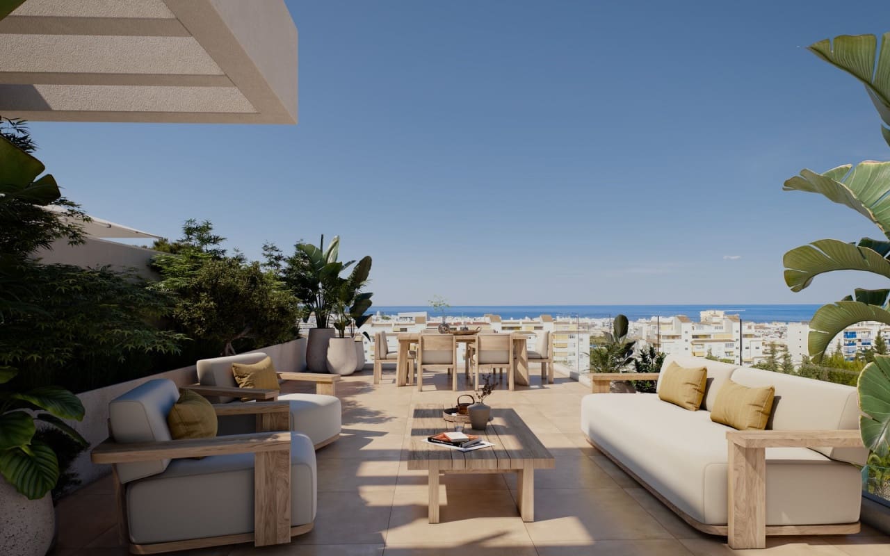 2 slaapkamer Penthouse te koop in Estepona met zwembad - € 695.000 (Ref: 9046678)