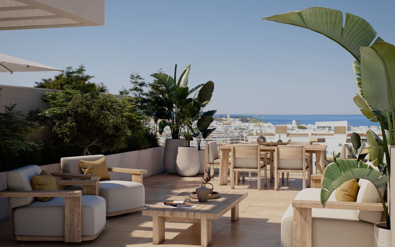 2 slaapkamer Penthouse te koop in Estepona met zwembad - € 695.000 (Ref: 9046678)