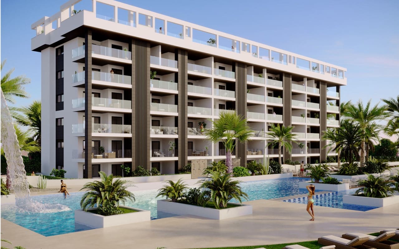 3 soveværelse Penthouse til salg i Torrevieja med swimmingpool - € 540.000 (Ref: 9046717)