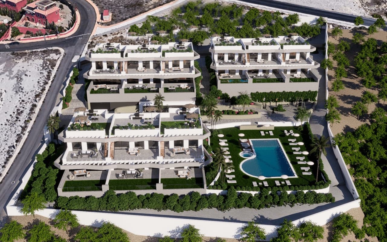 2 sovrum Hus till salu i Finestrat med pool - 389 900 € (Ref: 9046732)