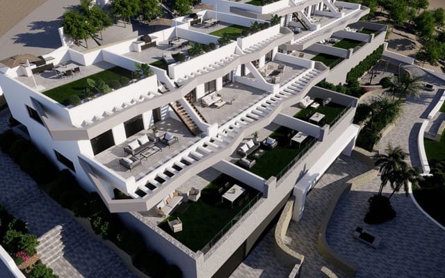 2 bedroom Townhouse for sale in Balcón de Finestrat - Terra Marina, Finestrat with pool - € 389,900 (Ref: 9046732)