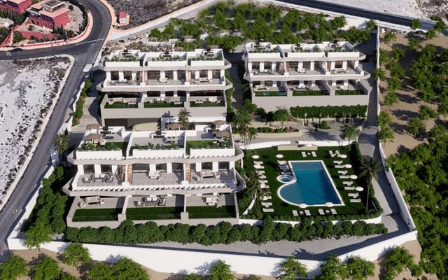 2 bedroom Townhouse for sale in Balcón de Finestrat - Terra Marina, Finestrat with pool - € 389,900 (Ref: 9046732)