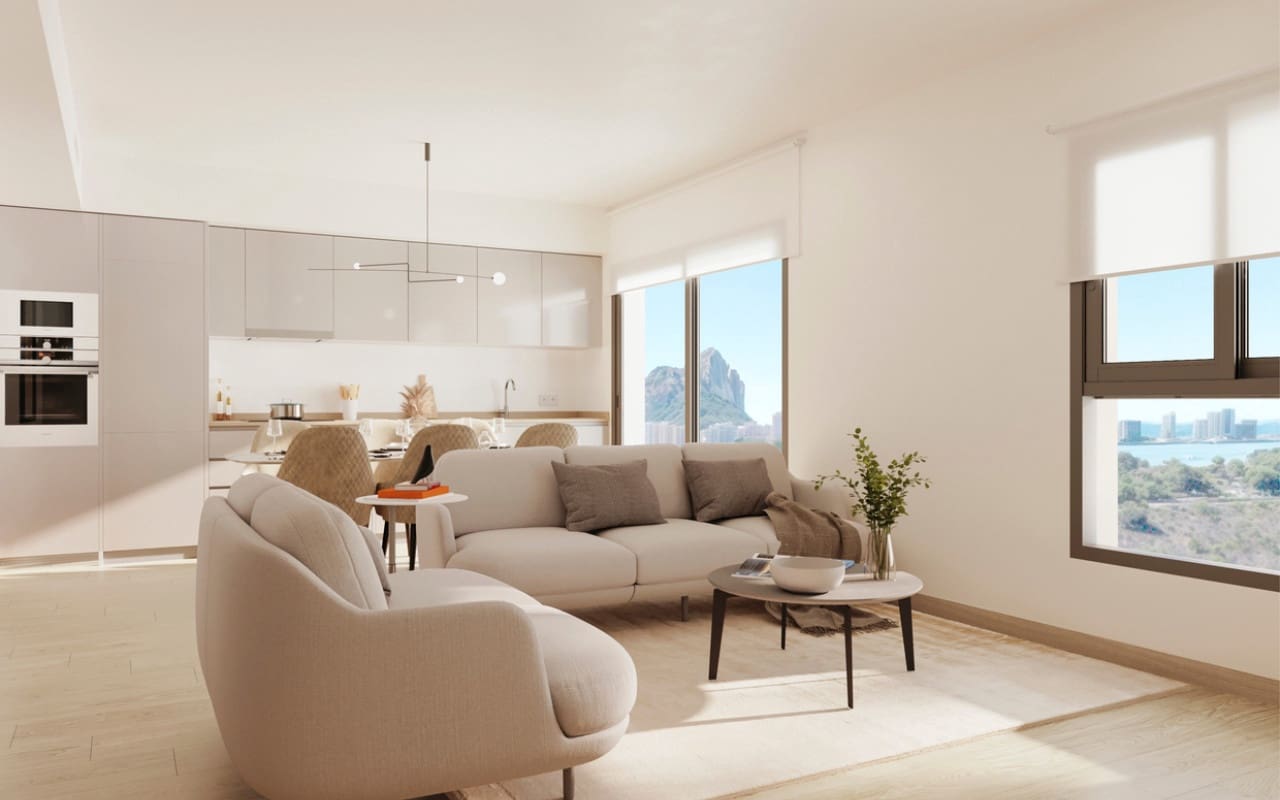 2 quarto Apartamento para venda em Calpe / Calp com piscina - 360 000 € (Ref: 9046733)