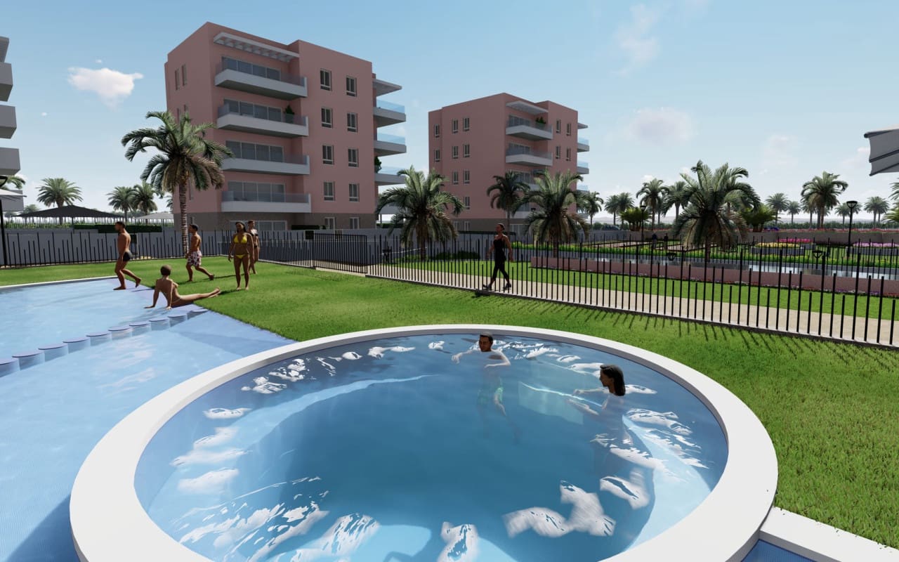Apartamento de 3 habitaciones en Guardamar del Segura en venta con piscina - 289.900 € (Ref: 9046743)