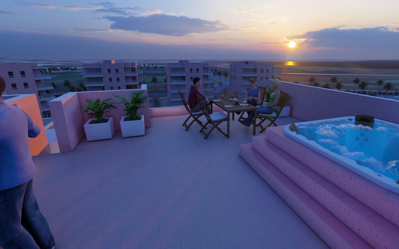 Apartamento de 3 habitaciones en Guardamar del Segura en venta con piscina - 289.900 € (Ref: 9046743)