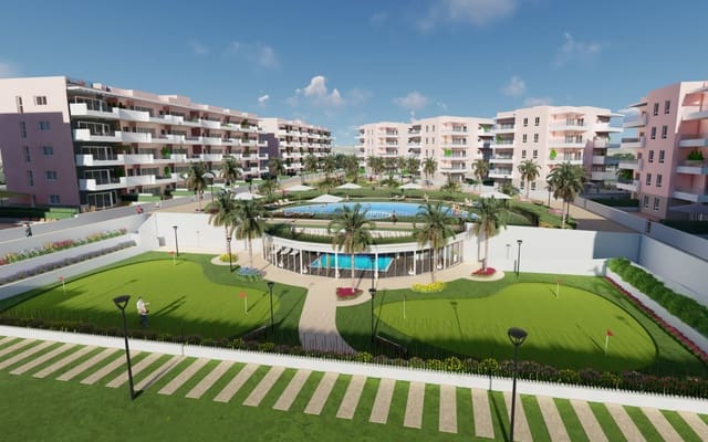 Apartamento de 3 habitaciones en El Raso, Guardamar del Segura en venta con piscina - 289.900 € (Ref: 9046743)