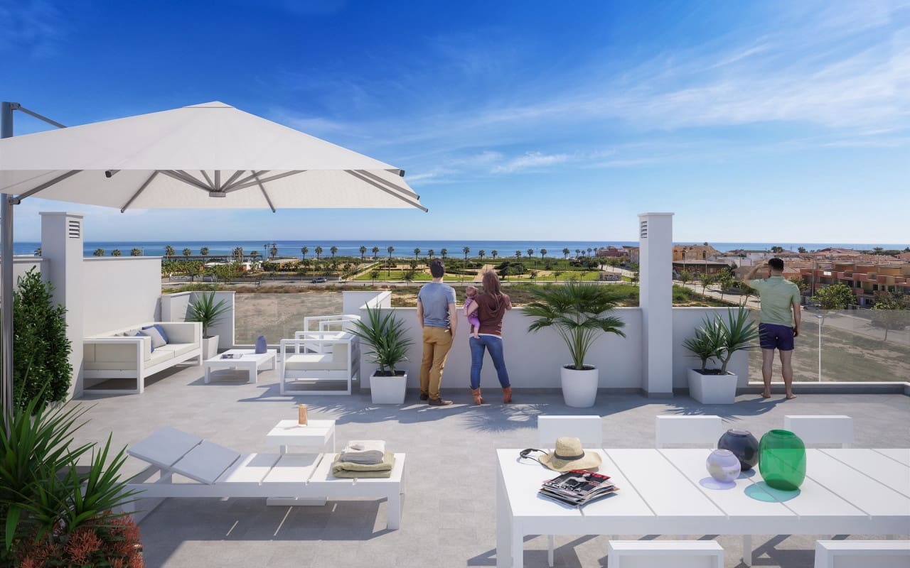 3 soveværelse Byhus til salg i Pilar de la Horadada med swimmingpool - € 429.900 (Ref: 9046771)