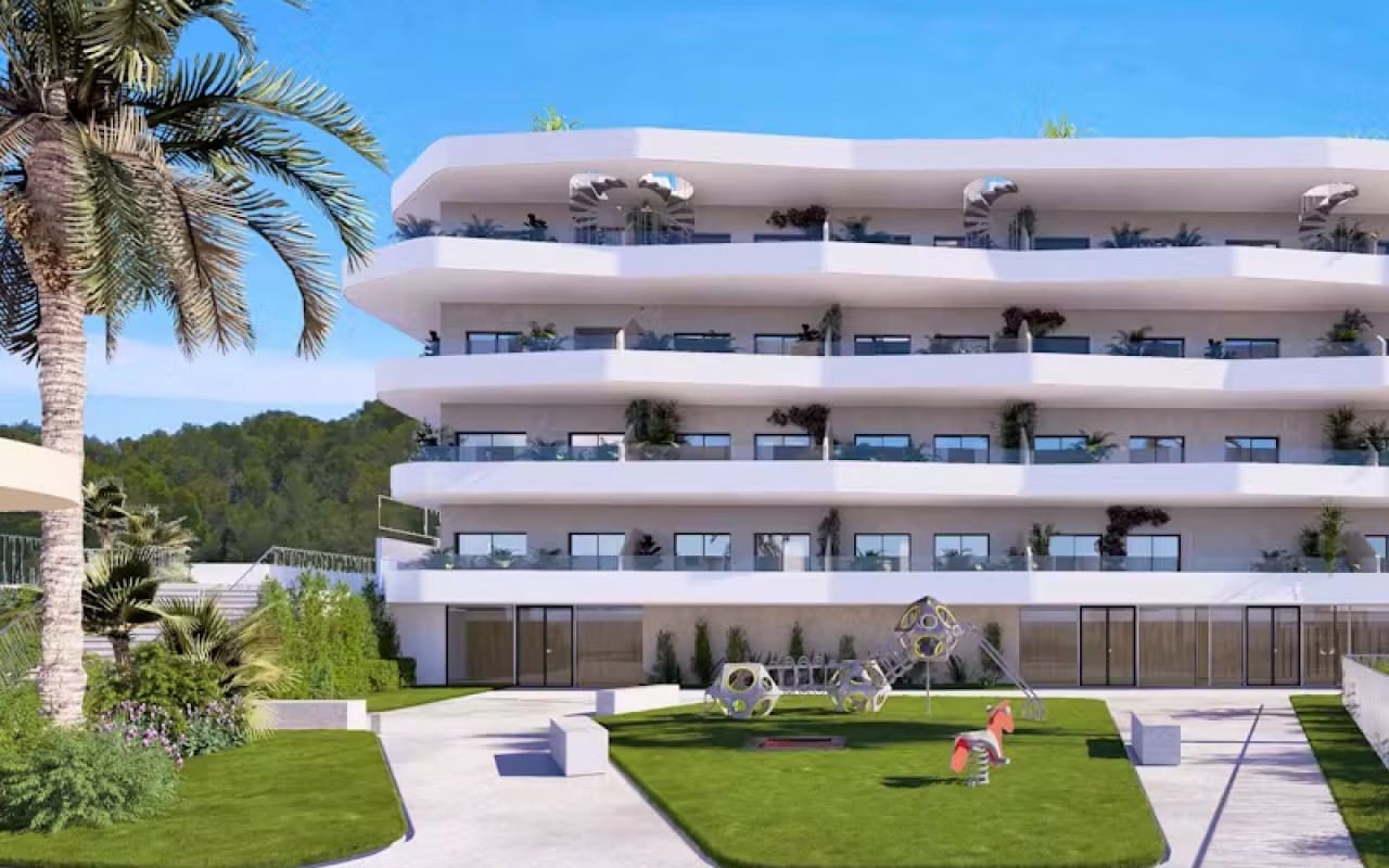 2 soveværelse Lejlighed til salg i La Nucia med swimmingpool - € 306.711 (Ref: 9046793)