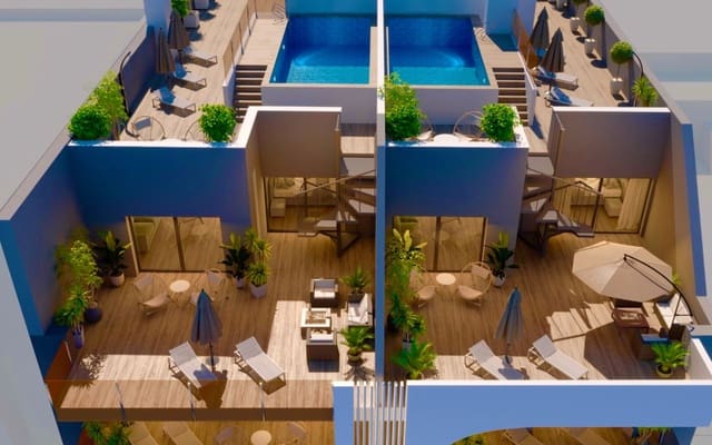 3 slaapkamer Appartement te koop in Las Piscinas Naturales, Torrevieja met zwembad - € 365.000 (Ref: 9046840)