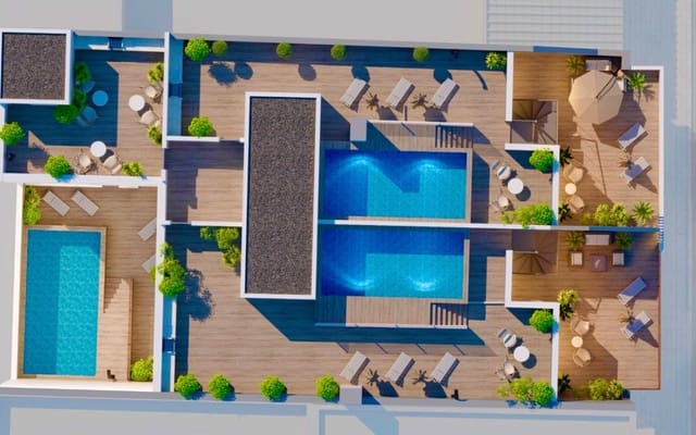 3 slaapkamer Appartement te koop in Las Piscinas Naturales, Torrevieja met zwembad - € 365.000 (Ref: 9046840)